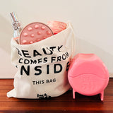 Cotton Toiletries Bag with Cheeky Saying