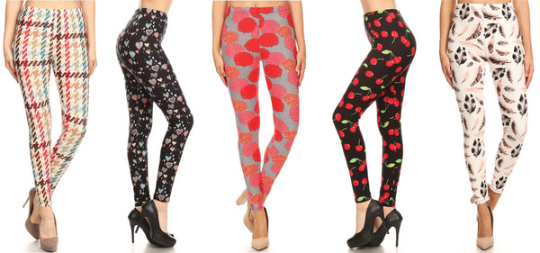 Flirty & Femme - Footless Leggings