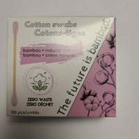 100 - Bamboo Cotton Swabs
